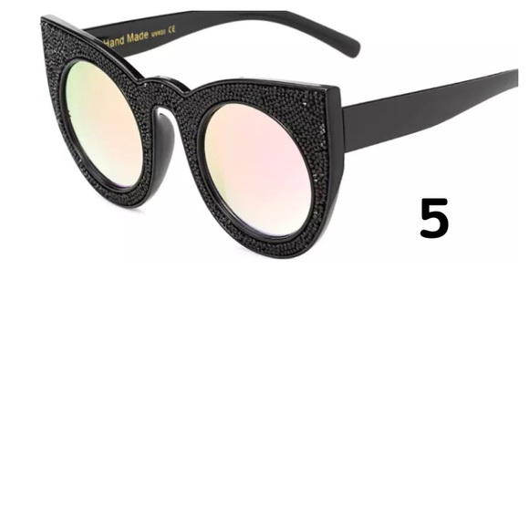 Five Styles - Stone Encrusted Cat Eye Sunnies - Picture 6 of 8